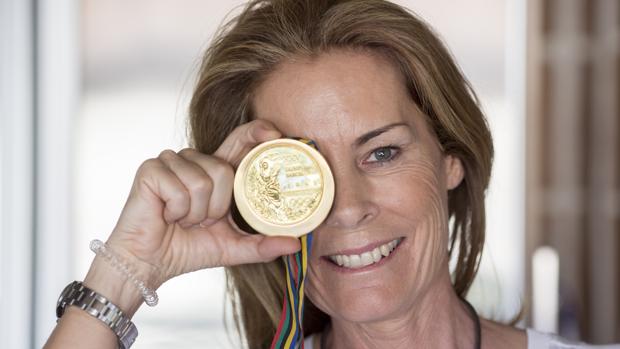 Theresa Zabell, medallita olímpica en Barcelona 92