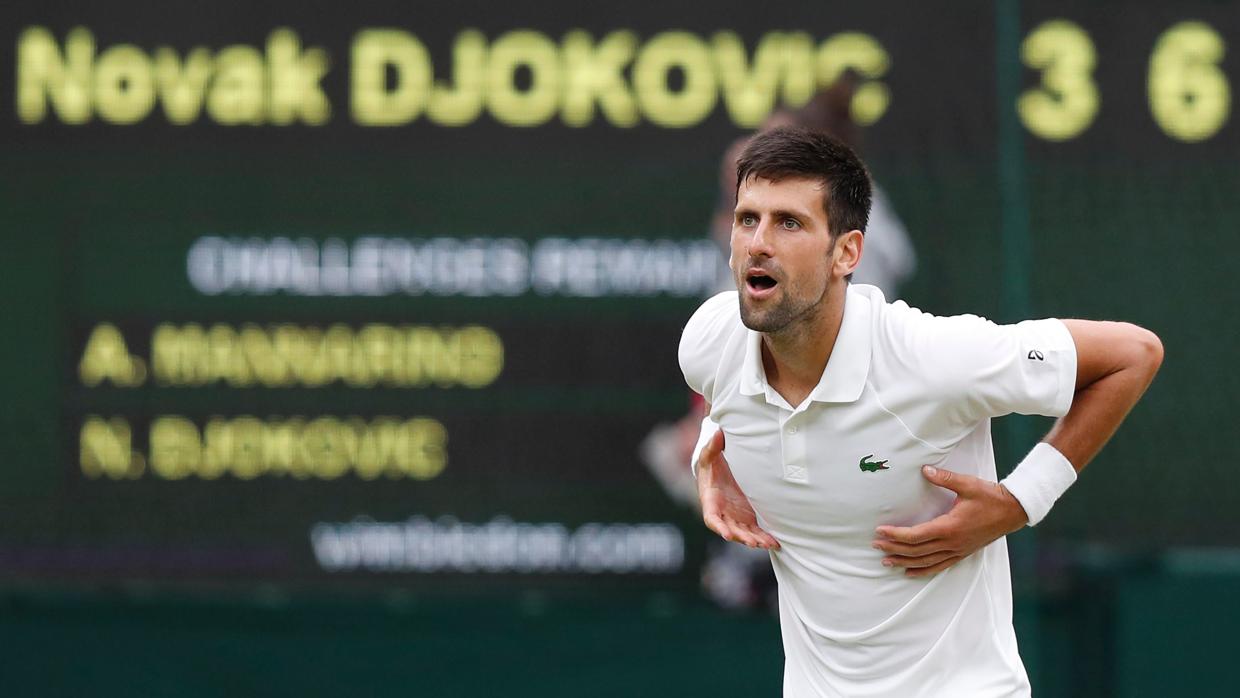 Djokovic no da opciones a Mannarino y ya está en cuartos