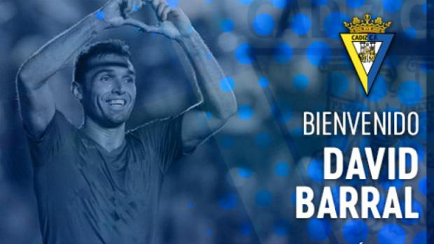 David Barral, nuevo jugador del Cádiz CF