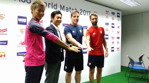 Berizzo quiere dar «un gran espectáculo» en Japón