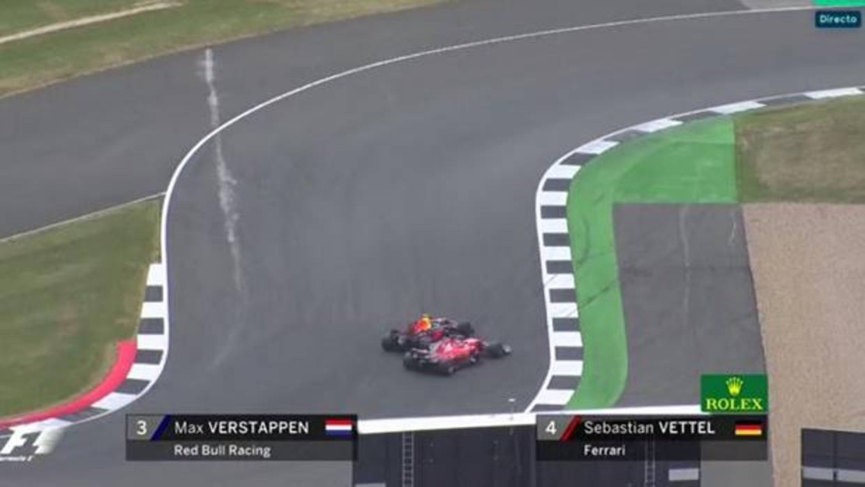 El duelo entre Vettel y Verstappen en el que saltaron chispas