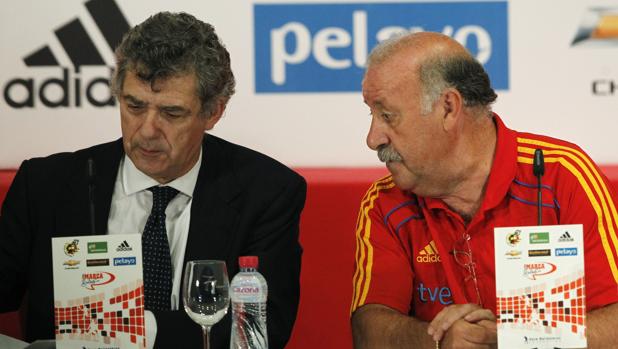 Vicente del Bosque: «Quiero lo mejor para Villar y lo mejor para el fútbol español»