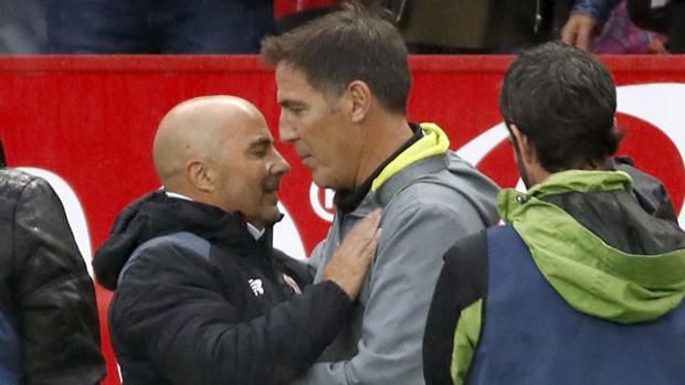 Sampaoli: «Berizzo es un gran entrenador que terminará haciéndolo mejor que yo en el Sevilla»