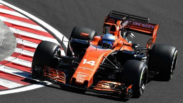 El monoplaza de Fernando Alonso