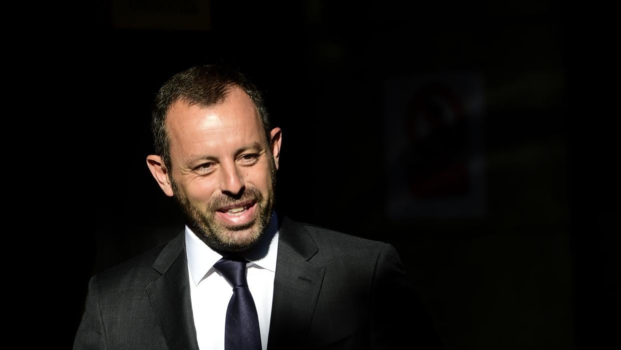 El ex presidente del Barcelona, Sandro Rosell