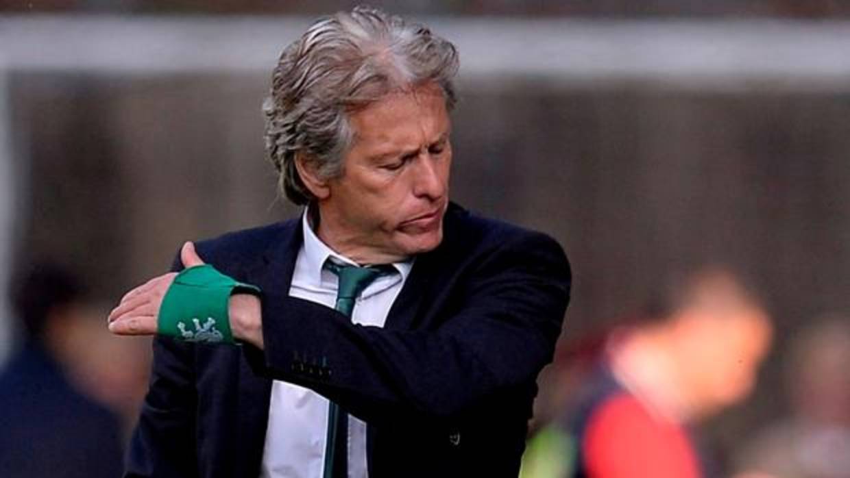 Jorge Jesús, entrenador del Sporting Lisboa