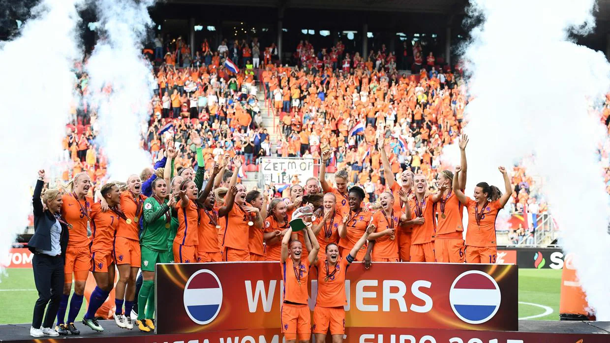 La selección holandesa, campeona de la Eurocopa