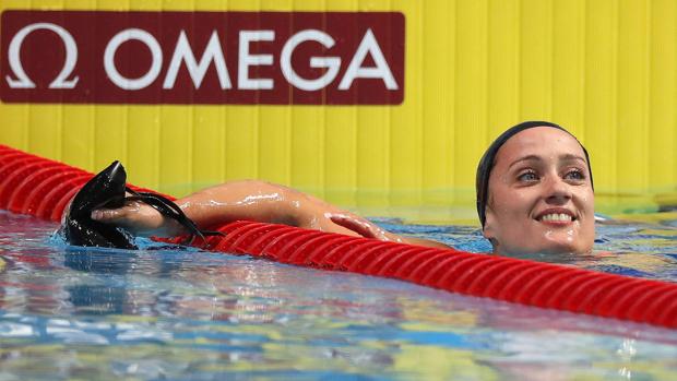 Belmonte, oro en los 400 metros libres