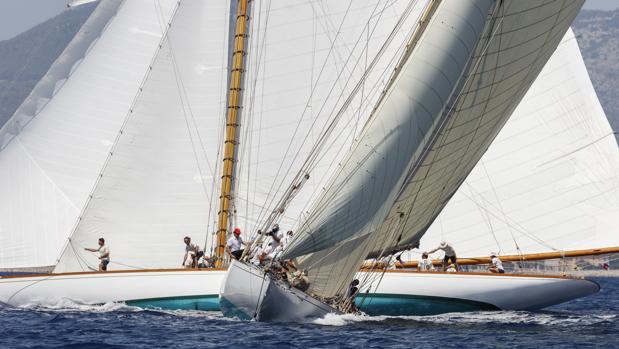 El «Mariska» marca distancias en la primera jornada de la Regata Illes Balears Clàssics