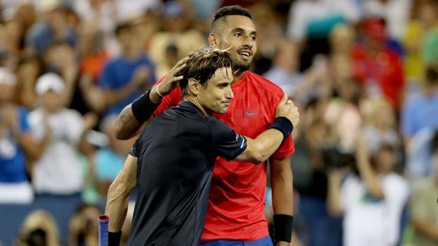 Ferrer no pudo con el saque de Kyrgios, que jugará la final contra Dimitrov