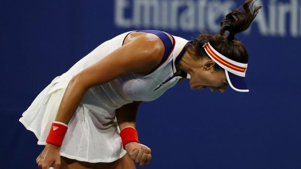 Muguruza, sin freno