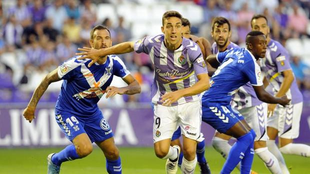 El orden táctico del Valladolid acaba con la racha del Tenerife