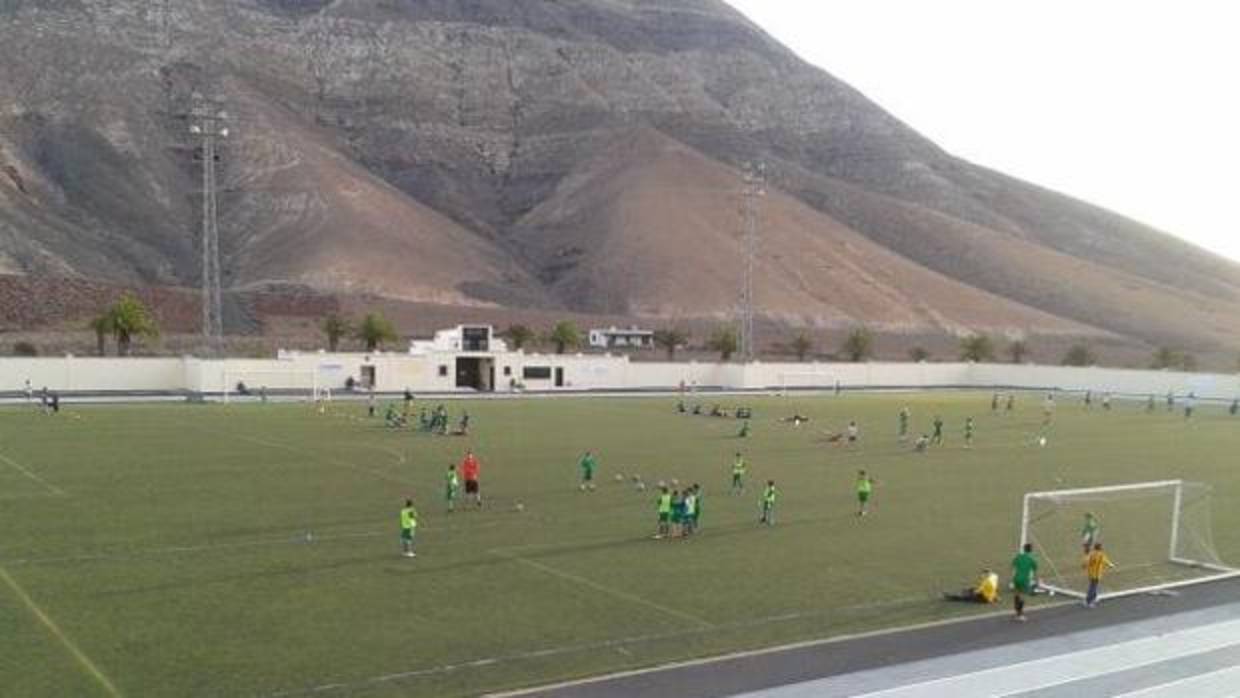 Estadio del Unión Sur Yaiza, club de la isla de Lanzarote