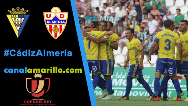 Directo Cádiz CF vs Almería: 1-0, segunda parte