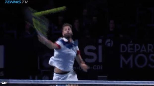 Benoit Paire y el peor «smash» de la historia