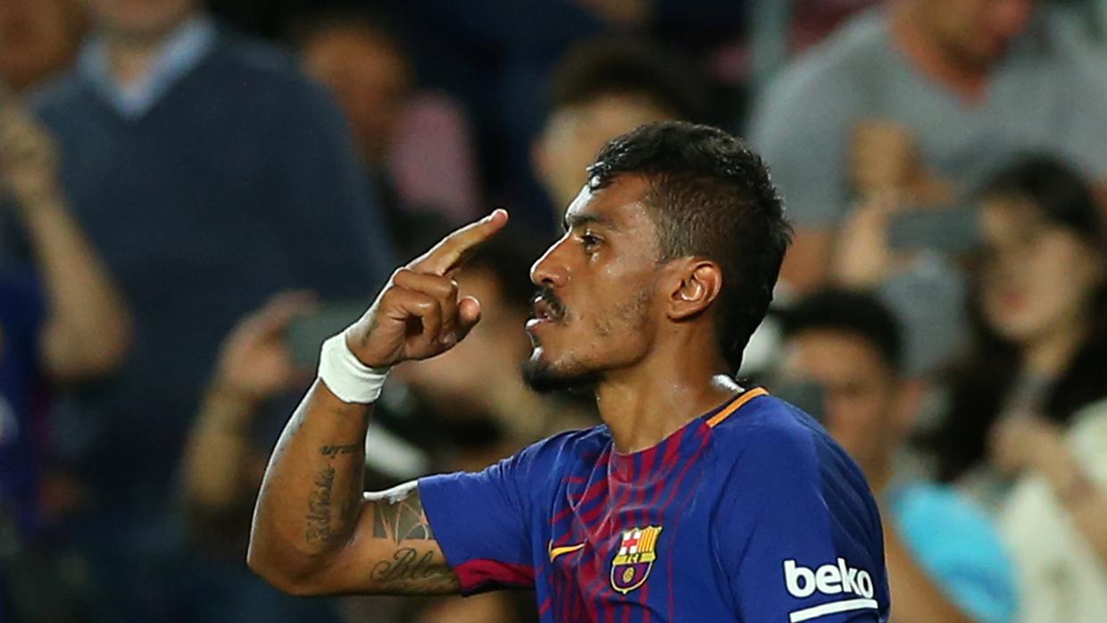 Paulinho durante el partido ante el Eibar