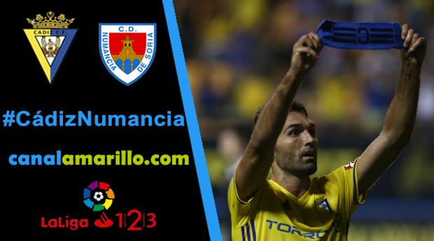 Directo Cádiz CF vs Numancia