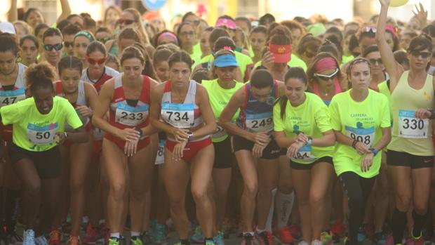 Éxito de participación en la Carrera de la Mujer de Chiclana