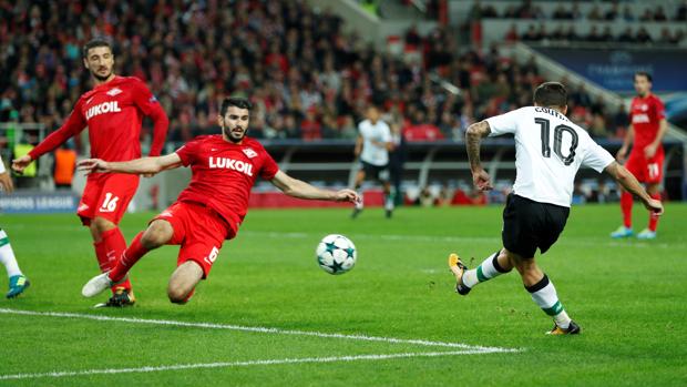 El Liverpool perdona en Moscú
