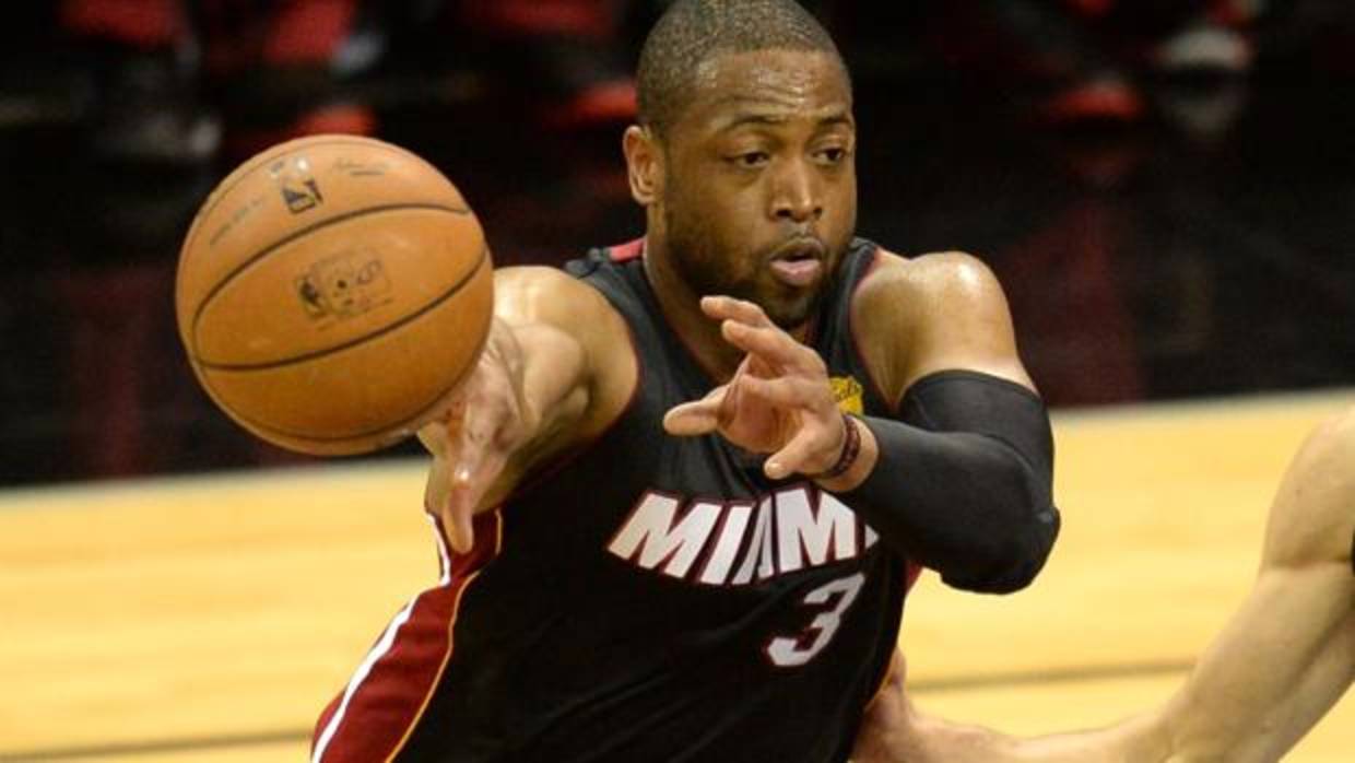 Dwyane Wade, con los Heat