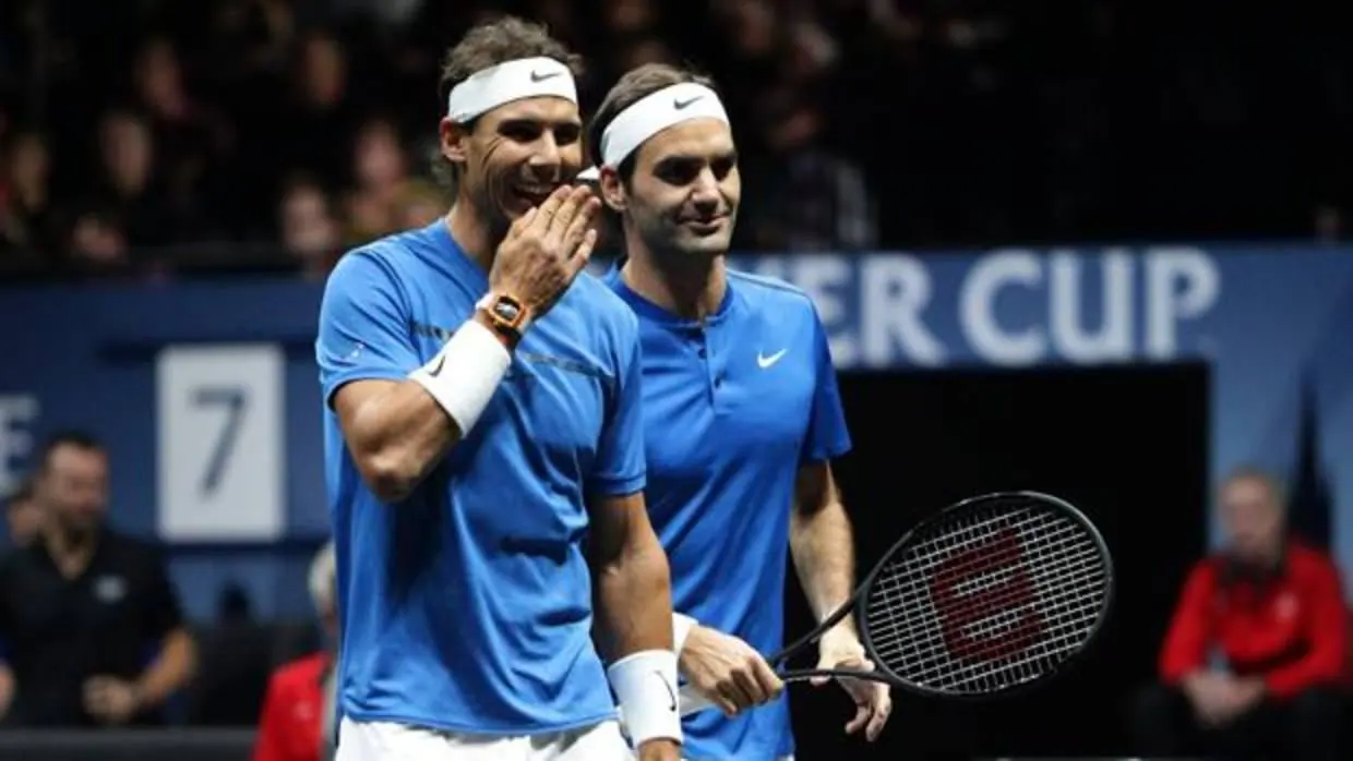 Nadal y Federer, en la pasada Laver Cup