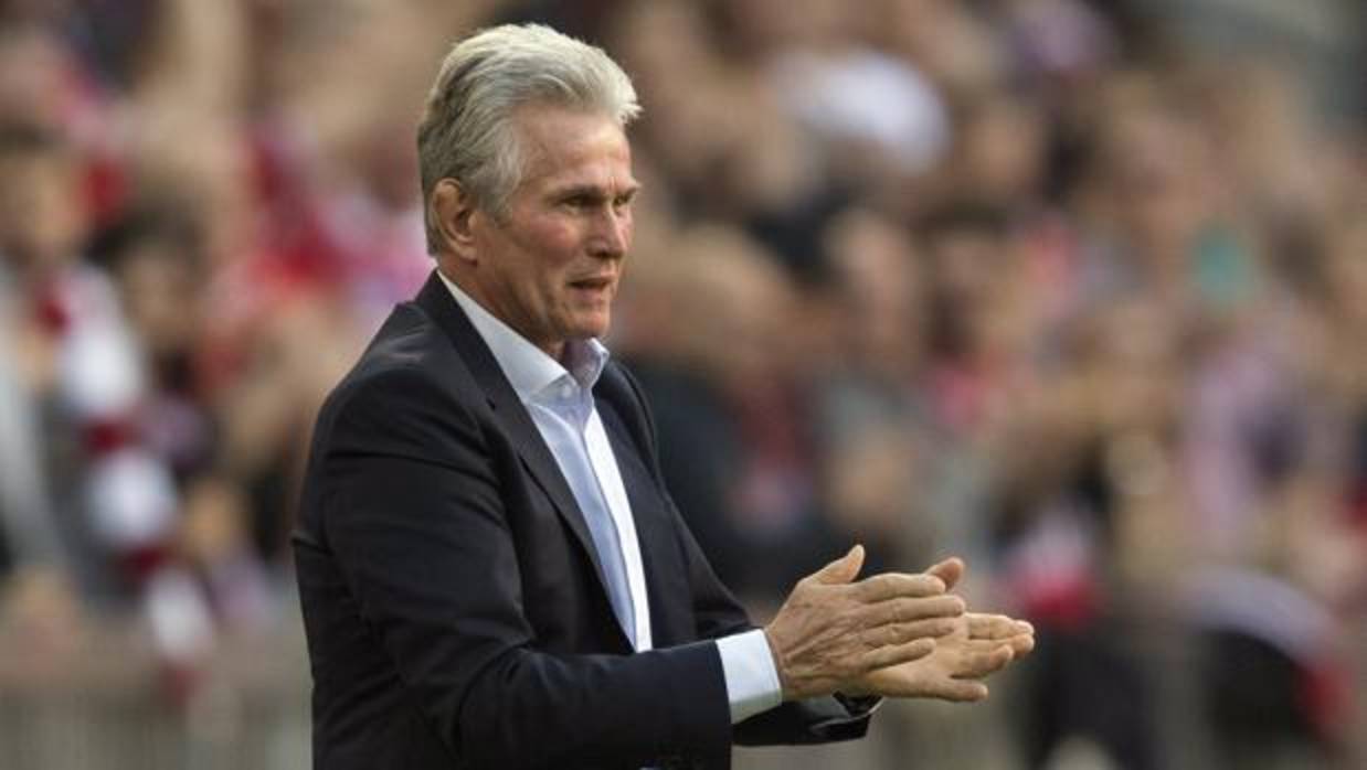 Jupp Heynckes, durante el Bayern-Friburgo