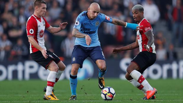 El Newcastle empata frente al Southampton en un partido sin ritmo