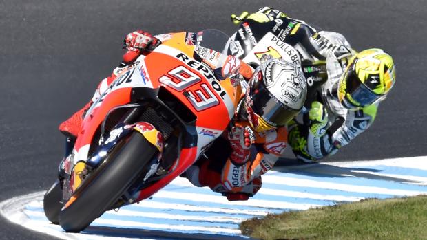 Márquez empieza mandando