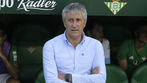 Setién: «Estoy contento por el resultado pero no con algunas fases del partido»