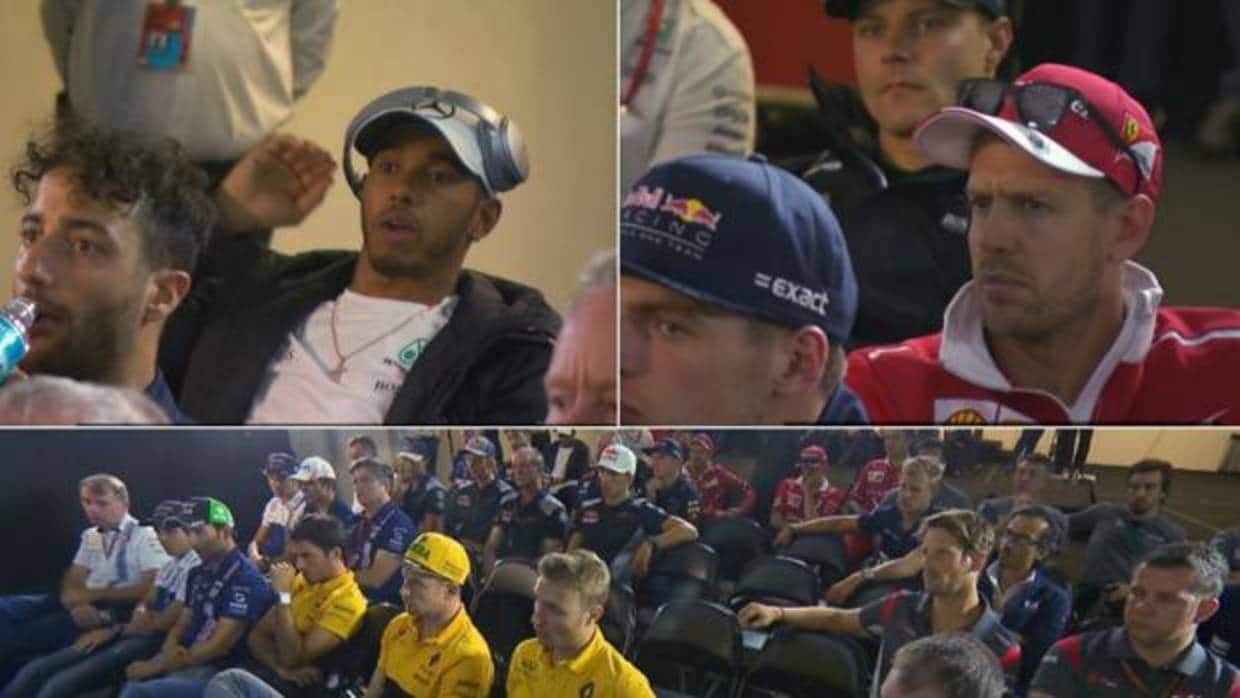 Los dardos de Hamilton a Vettel en la reunión de pilotos