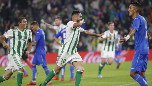 El Betis salva un punto ante el Getafe