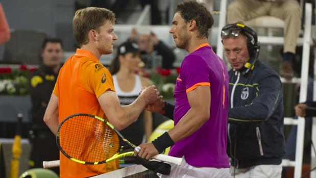 Horario y dónde ver el Nadal-Goffin en directo