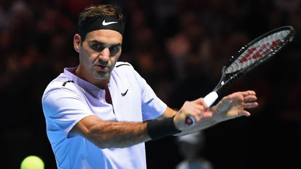 Roger Federer se impone a Sock jugando a placer