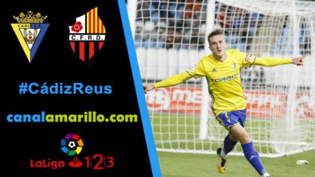 Sigue el partido Cádiz CF - Reus