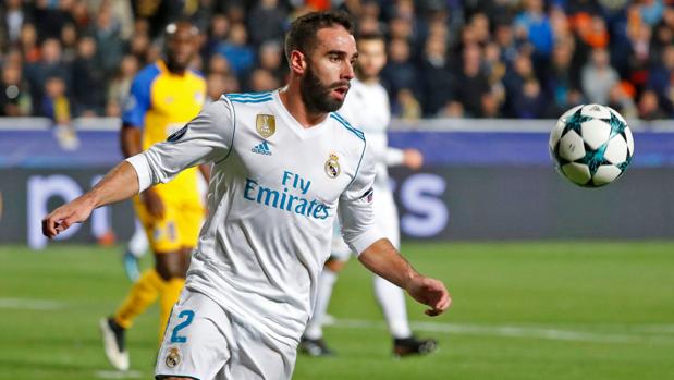 Peligran los octavos para Carvajal