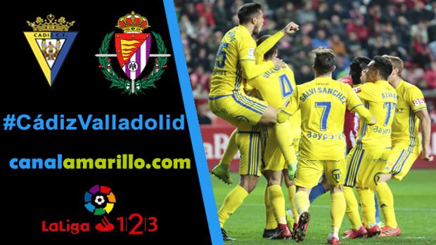 Directo Cádiz CF vs Valladolid