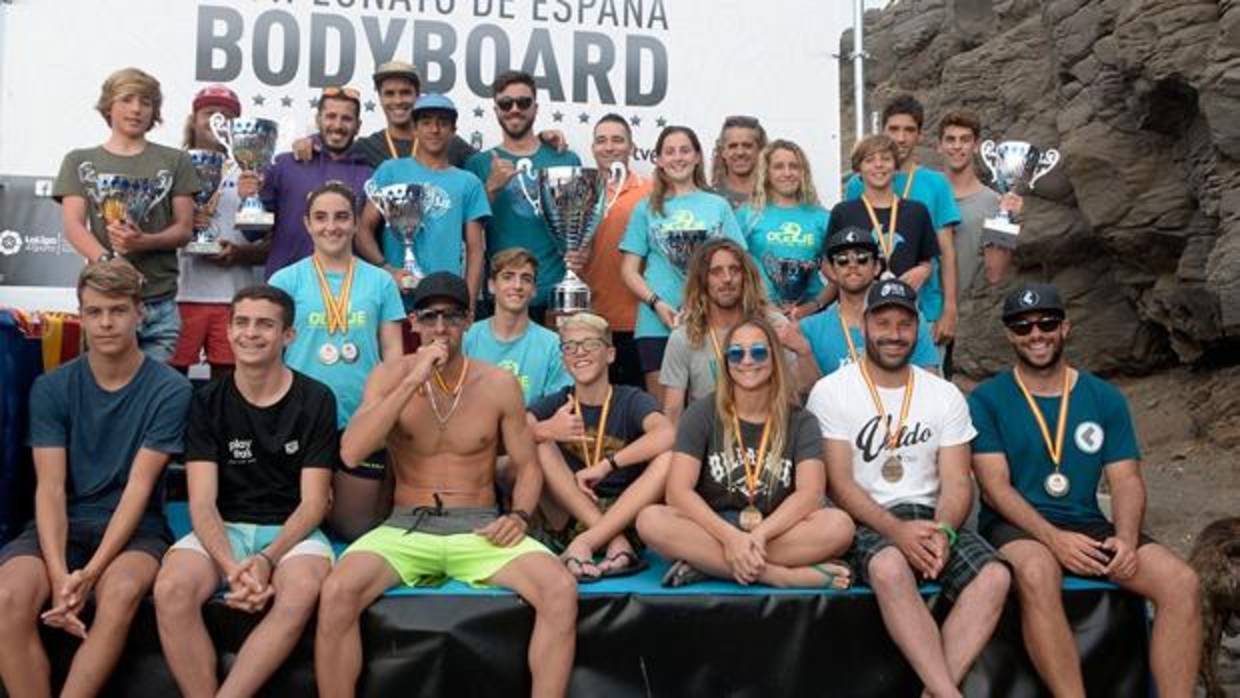 Eduardo Rodríguez y Teresa Padilla nuevos campeones de España de Bodyboard