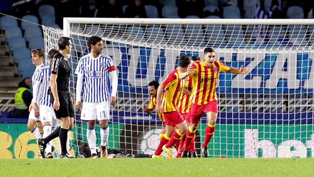 El Lleida remonta tres goles y apea a la Real Sociedad de la Copa