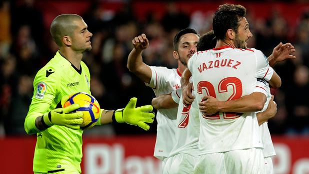 El Sevilla sigue en racha y también se apunta a la pelea de la Liga