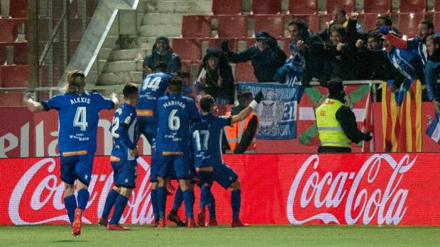 Ibai Gómez hace bueno el «efecto Abelardo» y lleva al Alavés a remontar ante el Gerona