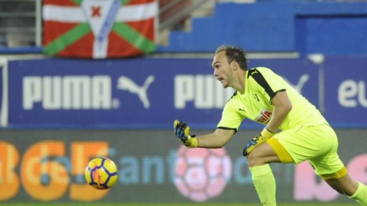 El Éibar celebra el segundo gol ante el Valencia