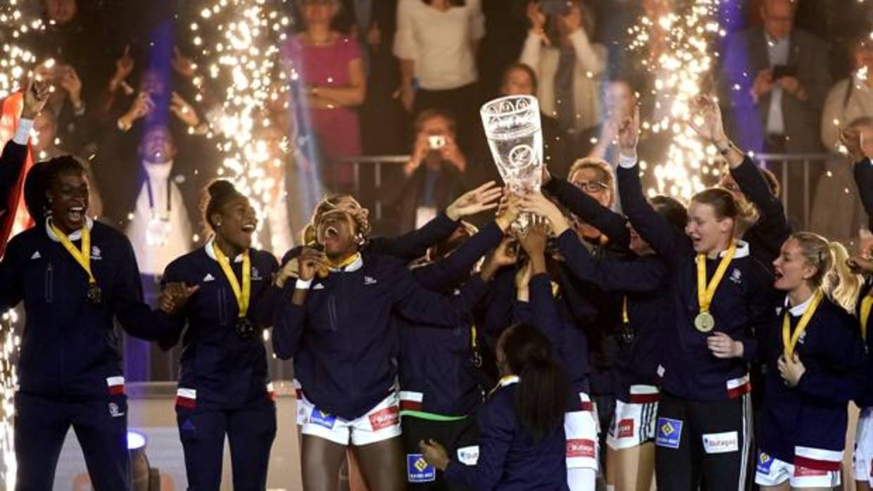 La selección francesa de balonmano, campeona del mundo