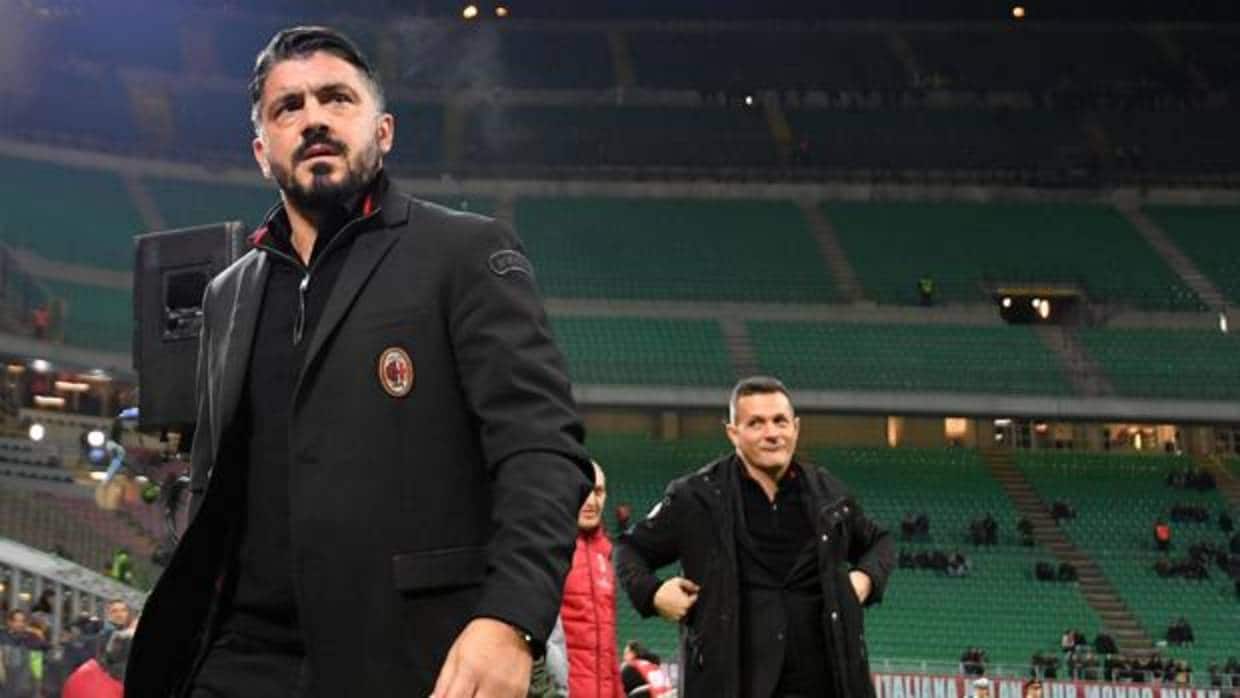 Gattuso concentra a la plantilla del Milán «por tiempo indefinido»