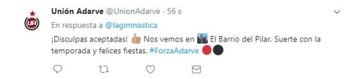 Respuesta del Adarve al mensaje de disculpa de la Segoviana