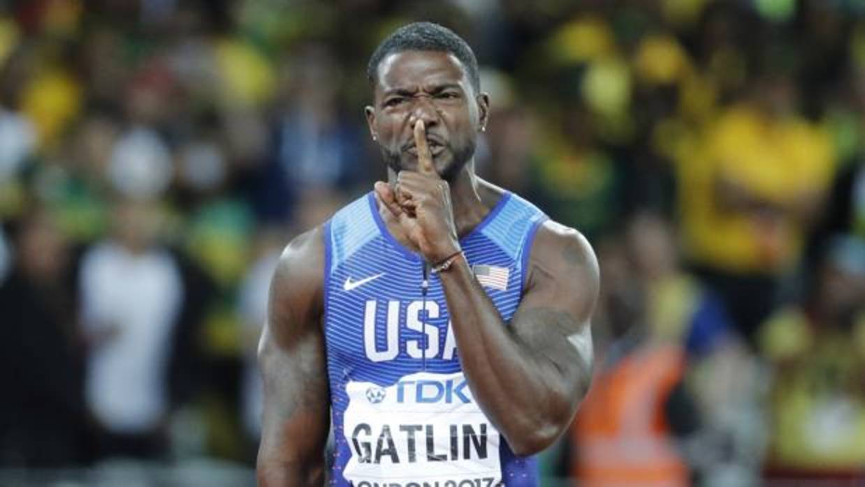 Gatlin: «No permitiré que nadie mienta sobre mí»