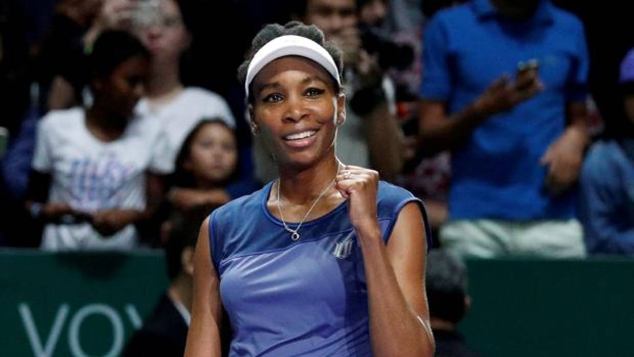 Venus Williams, durante el pasado Masters en Singapur