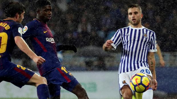 Dembélé vuelve a lesionarse y estará otro mes de baja