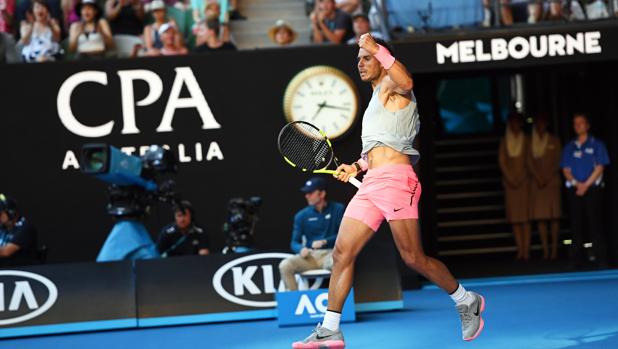 Nadal: «Estoy feliz de estar en tercera ronda después de estar un tiempo sin competir»