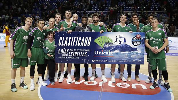 Unicaja, Baskonia e Iberostar Tenerife, a la Copa del Rey