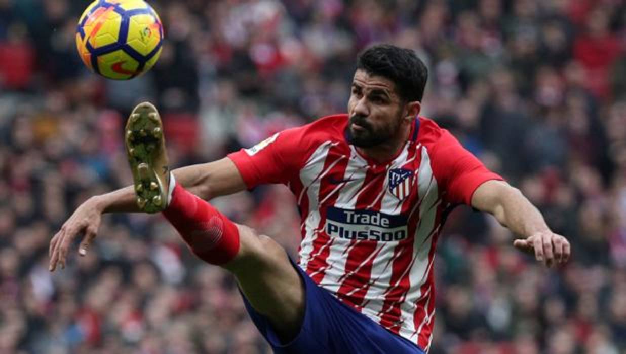 Revés para Simeone: Diego Costa, baja diez días